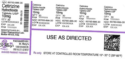 886-30 (Cetirizine 886 30)